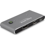 DeLOCK 11487 KVM-switch Antraciet