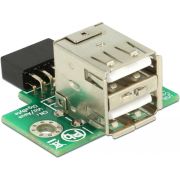 DeLOCK 41429 interfacekaart/-adapter Intern USB 2.0