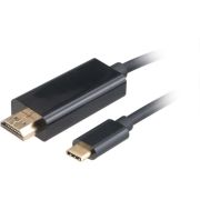 Akasa AK-CBCA12-18BK video kabel adapter 1,8 m USB Type-C HDMI