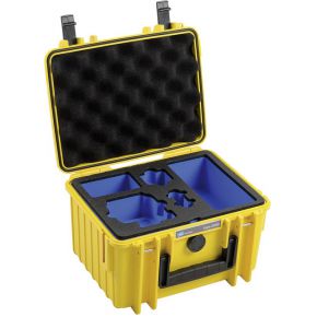 B&W GoPro Case Type 2000 Y geel met GoPro 8 inlay