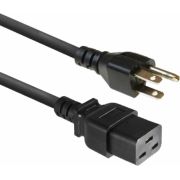 ACT-Netsnoer-USA-connector-C19-zwart-1-8-m