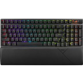 ASUS ROG Strix Scope II 96 Wireless toetsenbord USB + RF Wireless + Bluetooth Azerty Frans Zwart