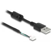 DeLOCK 12089 camera kabel 1,5 m Zwart