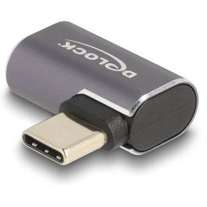 DeLOCK 60047 tussenstuk voor kabels USB-C Antraciet