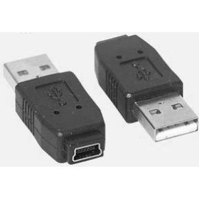 Delock 65094 Adapter USB 2.0 A male > mini USB B 5-pins female