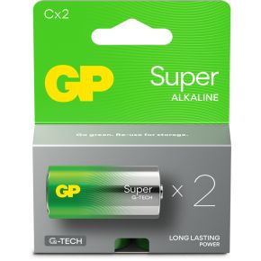 GP Batteries Super Alkaline GP14A Wegwerpbatterij LR14