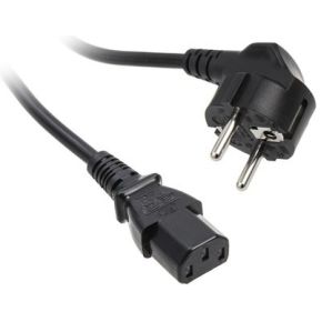 Kolink KKTP01V2 electriciteitssnoer Zwart 1,8 m CEE7/7 C13 stekker