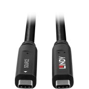 Lindy-43393-USB-kabel-8-m-USB-3-2-Gen-1-3-1-Gen-1-USB-C-Zwart