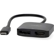 Nedis-USB-C-Adapter-USB-3-2-Gen-1-USB-C-Male-DisplayPort-Female-HDMI-Output-8K-30Hz-0-20-m