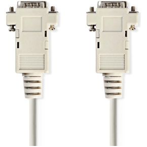 Nedis VGA-Kabel | VGA Male | VGA Male | Vernikkeld | Maximale resolutie: 1024x768 | 2.00 m | Rond | ABS |