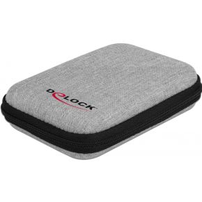 Delock 18422 beschermtas voor 2,5  SSD's, externe behuizingen of harde schijven tot 12 x 8 x 2cm