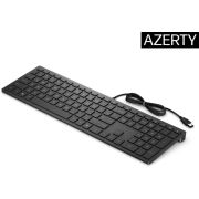 HP-Pavilion-300-USB-Zwart-AZERTY-toetsenbord