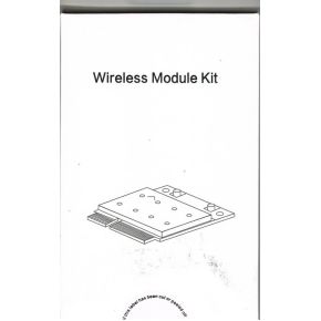 Giada WiFi en Bluetooth module, mini PCI Express, Azurewave met Giada antenne, 802.11AC 1+1,