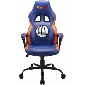 Subsonic Original Gaming Seat DBZ - Gamestoel - Bureaustoel - In Hoogte Verstelbaar: 46 tot 56 CM - Nek- en Rug Kussen - Blauw / Oranje