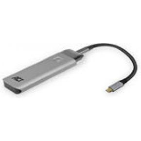 ACT AC7090 USB-C 3.2 Gen2 Behuizing voor M.2 NVMe SSD