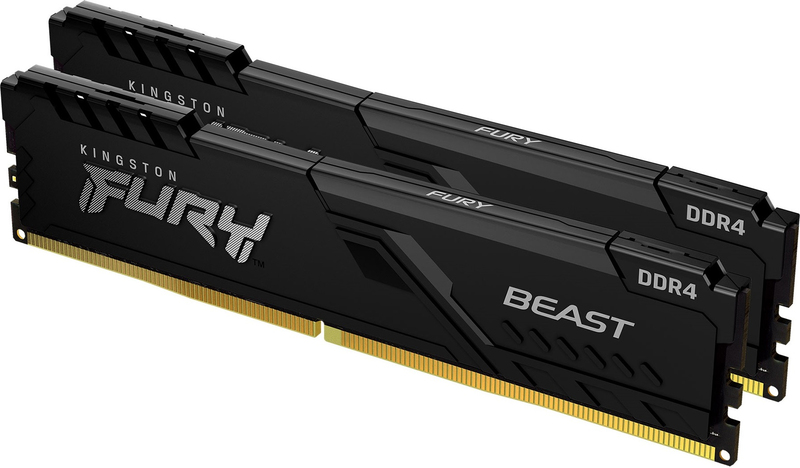 Kingston FURY BEAST DDR4 16GB メモリー 2枚セット Megekko.nl - Kingston DDR4 FURY Beast 2x8GB 3200 KF432C16BBK2/16