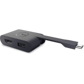 DELL DA20 USB Type-C HDMI + USB Zwart