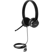 Lenovo 4XD0X88524 hoofdtelefoon/headset Hoofdband Zwart
