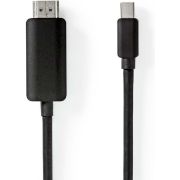 Nedis Mini-DisplayPort Male - HDMI Male 2,0 m Zwart