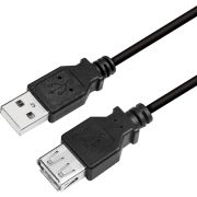 LogiLink-CU0011B-USB-kabel-3-m-USB-2-0-USB-A-Zwart