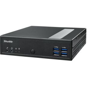 Shuttle XPC slim Barebone DL30N, Intel N100, 1x DDR5, 2x LAN (2x 2.5Gbit), 2xCOM,1xHDMI,1xDP, 1x VGA