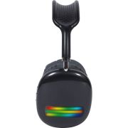 Gembird-BHP-LED-02-BK-hoofdtelefoon-headset-Draadloos-Hoofdband-Oproepen-muziek-Bluetooth-Zwart-Gri