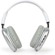 Gembird-BHP-LED-02-W-hoofdtelefoon-headset-Draadloos-Hoofdband-Oproepen-muziek-Bluetooth-Wit