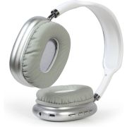 Gembird-BHP-LED-02-W-hoofdtelefoon-headset-Draadloos-Hoofdband-Oproepen-muziek-Bluetooth-Wit