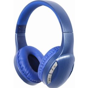 Gembird BTHS-01-B hoofdtelefoon/headset Draadloos Hoofdband Oproepen/muziek Bluetooth Blauw