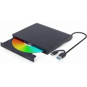 Gembird DVD-USB-03 optisch schijfstation DVD±RW Zwart