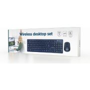 Gembird-KBS-WCH-03-RF-draadloos-USB-QWERTY-Engels-Zwart-toetsenbord-en-muis