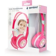 Gembird-MHP-JR-PK-hoofdtelefoon-headset-Hoofdtelefoons-Bedraad-Hoofdband-Muziek-Roze