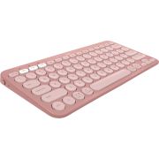 Logitech-Pebble-Keys-2-K380s-RF-draadloos-Bluetooth-AZERTY-Frans-Roze-toetsenbord