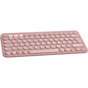 Logitech-Pebble-Keys-2-K380s-RF-draadloos-Bluetooth-AZERTY-Frans-Roze-toetsenbord