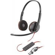 POLY-Blackwire-3220-zwarte-stereo-USB-C-headset-USB-C-A-adapter-bulk-