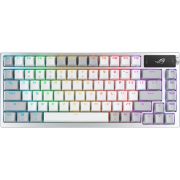 ASUS ROG Azoth AZERTY USB + RF Wireless + Bluetooth Wit Toetsenbord