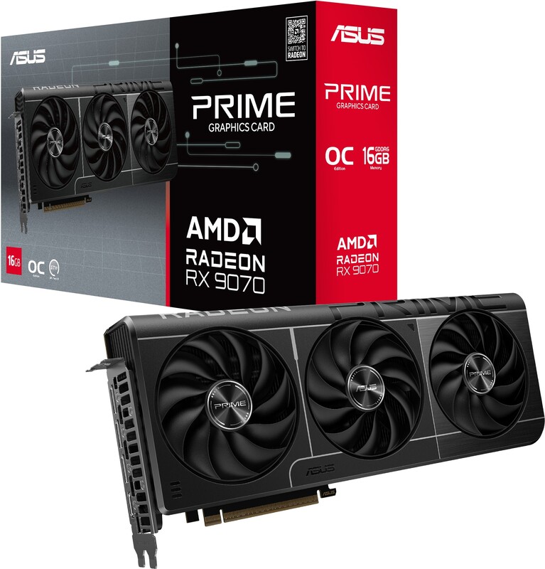 Megekko.nl - ASUS Prime Radeon RX 9070 16GB OC Videokaart