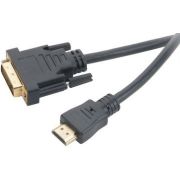 Akasa AK-CBHD06-20BK video kabel adapter 2 m DVI-D HDMI Zwart