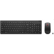 Lenovo 4X31N50746 Inclusief RF Draadloos QWERTY Amerikaans Engels Zwart toetsenbord en muis