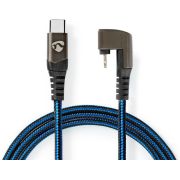 Nedis Data- en oplaadkabel | USB-C-™ Male naar Apple Lightning 8-pins Male | Gaming connector 180° | 2,