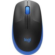 Logitech M190 Zwart/Blauw Draadloze Muis