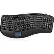 Adesso Tru-Form 4500 Draadloos Zwart Toetsenbord