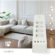 Nedis-SmartLife-Stekkerdoos-Wi-Fi-Hybrid-CEE-7-7-USB-A-USB-C-16-A-3680-W-2-00-m-0-55