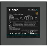 DeepCool-PL550D-power-supply-unit-550-W-20-4-pin-ATX-ATX-Zwart-PSU-PC-voeding