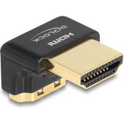 DeLOCK 60016 tussenstuk voor kabels HDMI Zwart