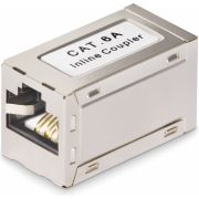 StarTech.com Shielded RJ45 Koppelstuk, Inline Cat6a Coupler, Female naar Female (F/F) T568B Connecto