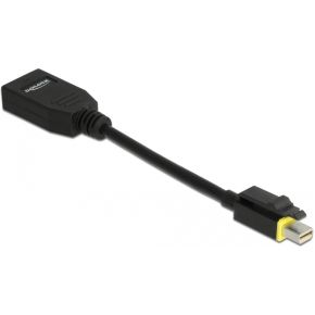 DeLOCK 65978 video kabel adapter 0,15 m Mini DisplayPort DisplayPort Zwart