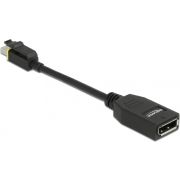 DeLOCK-65978-video-kabel-adapter-0-15-m-Mini-DisplayPort-DisplayPort-Zwart