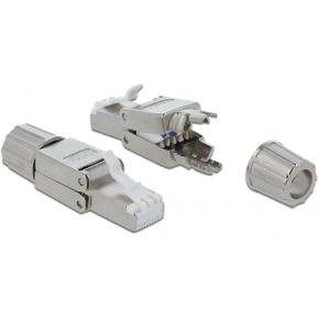Delock 86477 RJ45-stekker Cat.6A STP zonder gereedschap