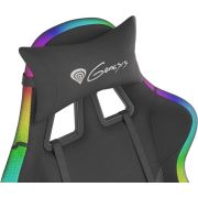 GENESIS-Trit-600-RGB-Universele-gamestoel-Gecapitonneerde-zitting-Zwart